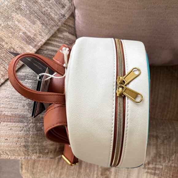 Loungefly Disney Peter Pan and Wendy Mermaid Lagoon Mini Backpack New with Tags - Picture 5 of 9